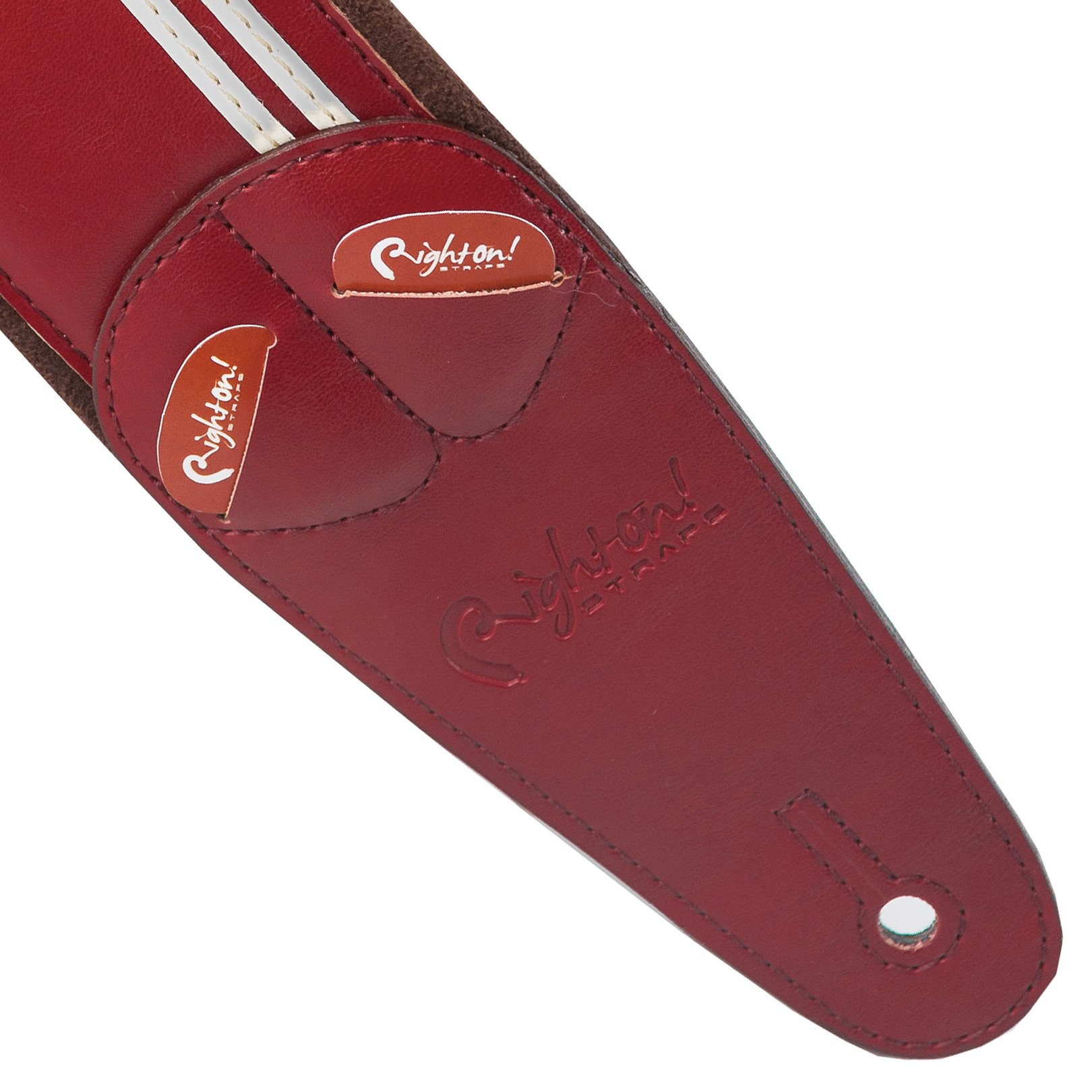 Amazon.co.jp: RightOn! STRAPS ギターストラップ 幅 6cm、長さ 95