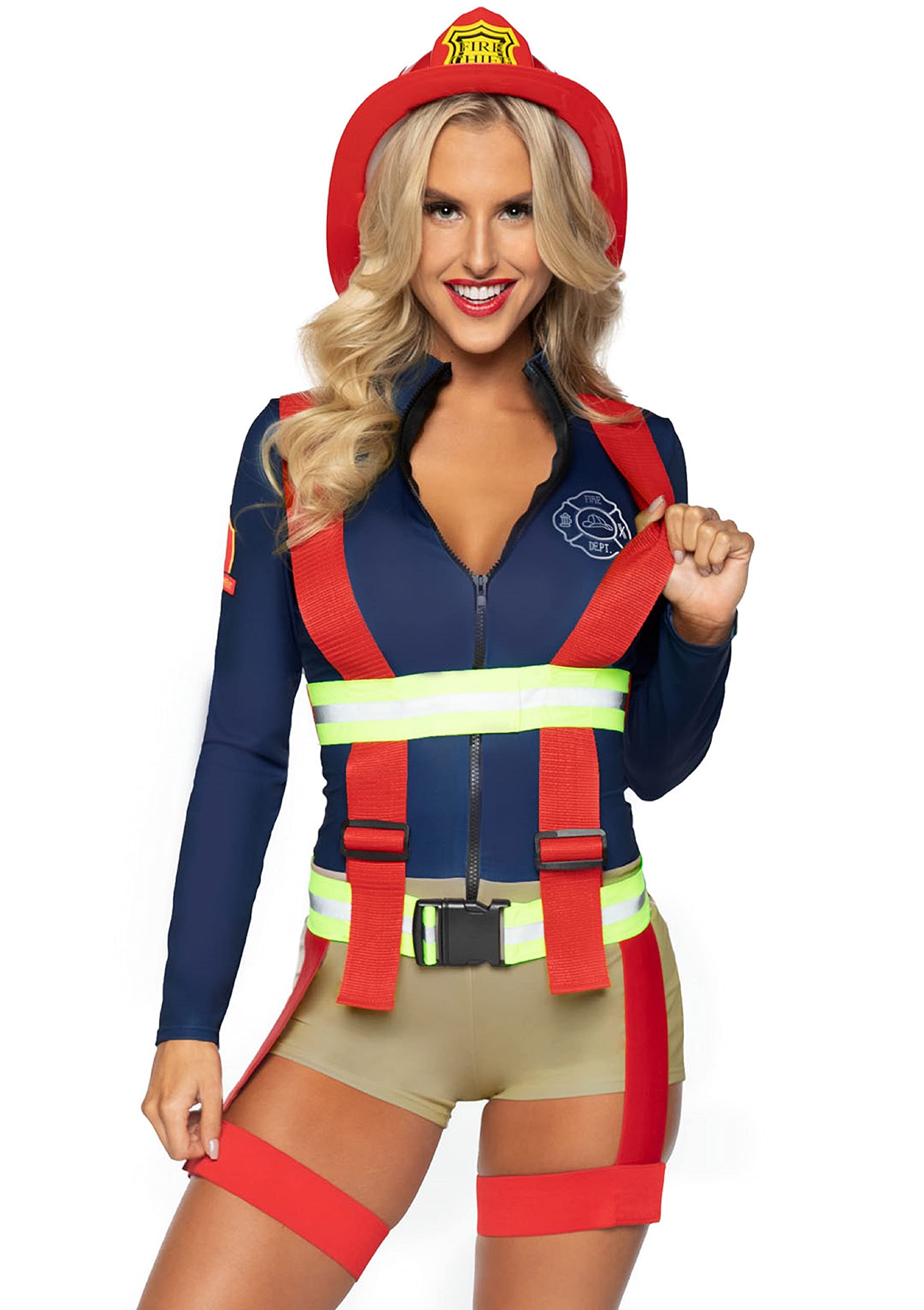Leg AvenueWomen's Hot Zone Honey Firefighter Costume
