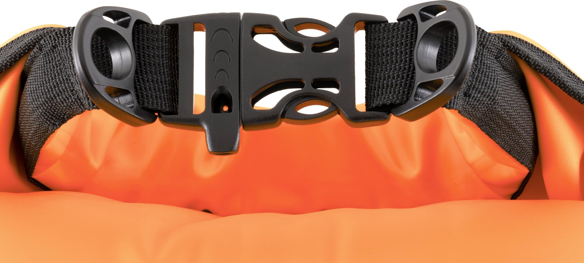 CRESSI since 1946 - Glide Pro Swim Buoy - Signaling Buoy, Inflatable, High Visibility and Practical, for Swimmers, Snorkelers, and Triathletes during Activities in the Sea or Open Water - Orange - 28L