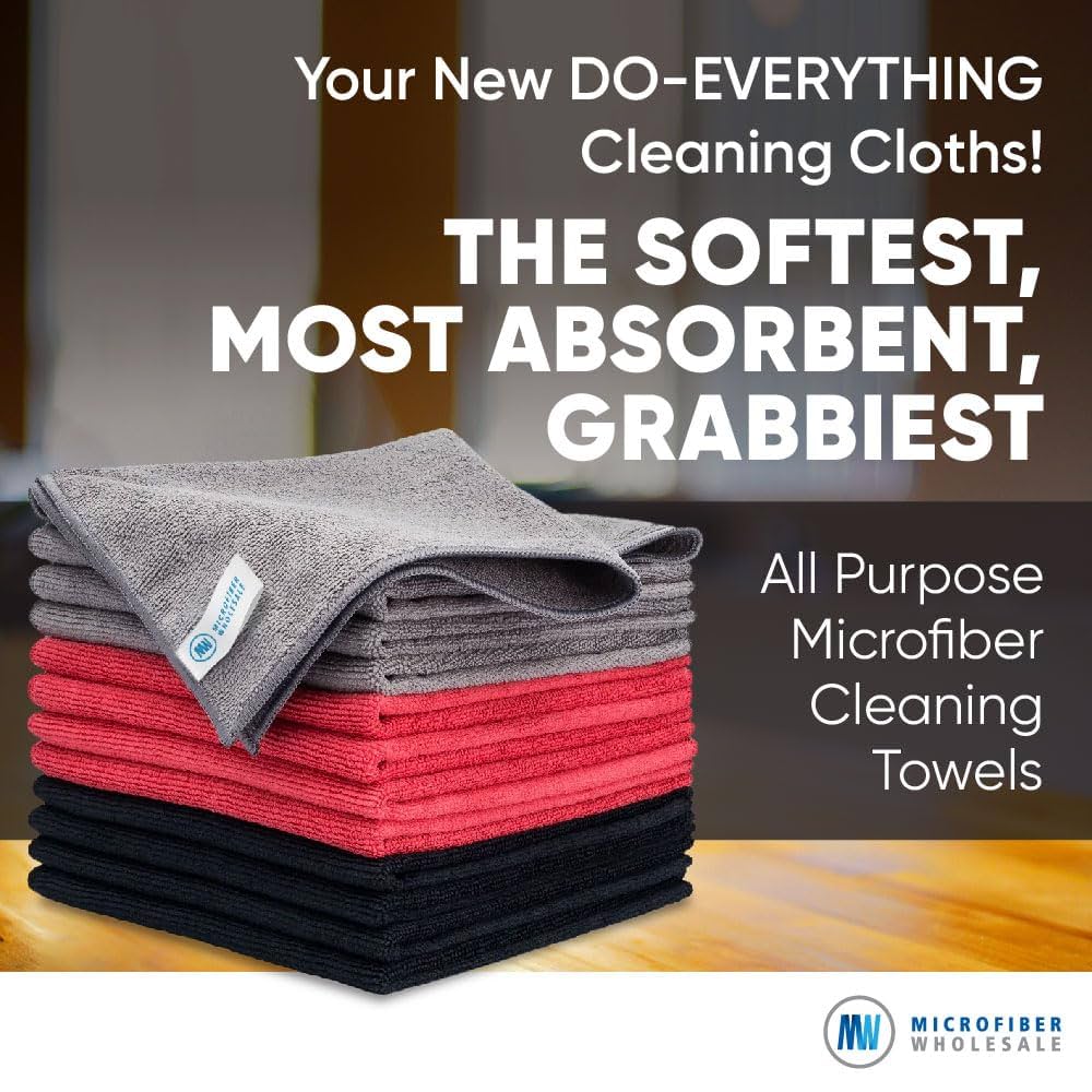 Glart Set Of 2-Piece Ultra Microfibre Cloths, Window Cloths