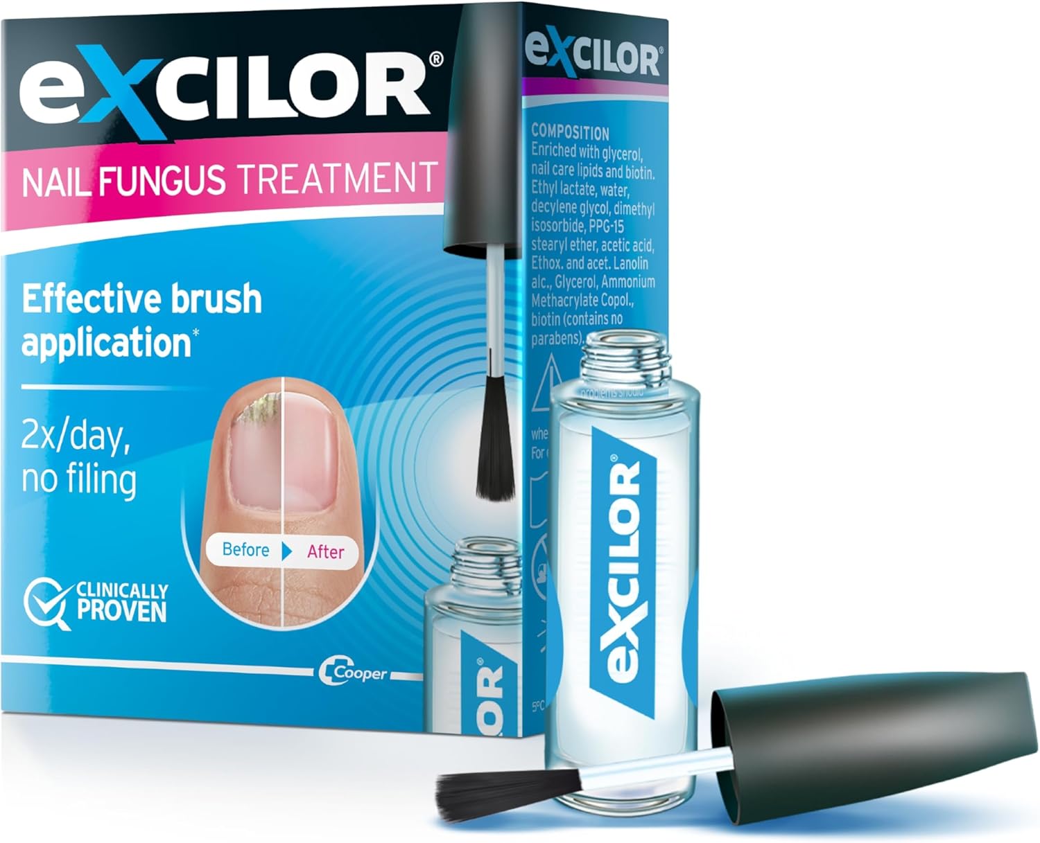 Excilor Nail Fungus Treatment Solution, Fungal Nail Treatment and