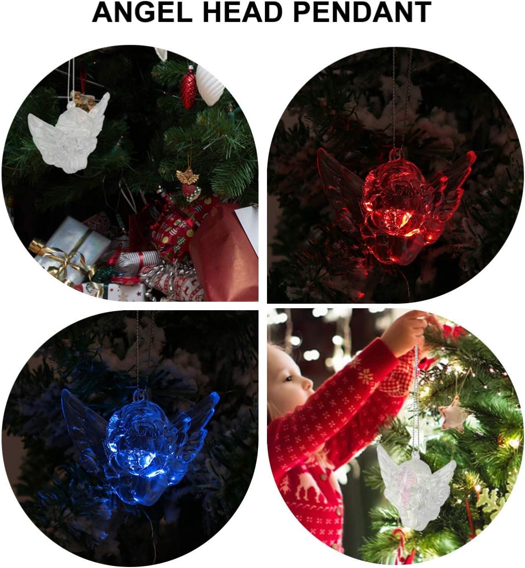 5pcsLed Room Decoration statueChristmas Tree Hanging pendantHouse decorationChristmas decorationChristmas Decoration Gift