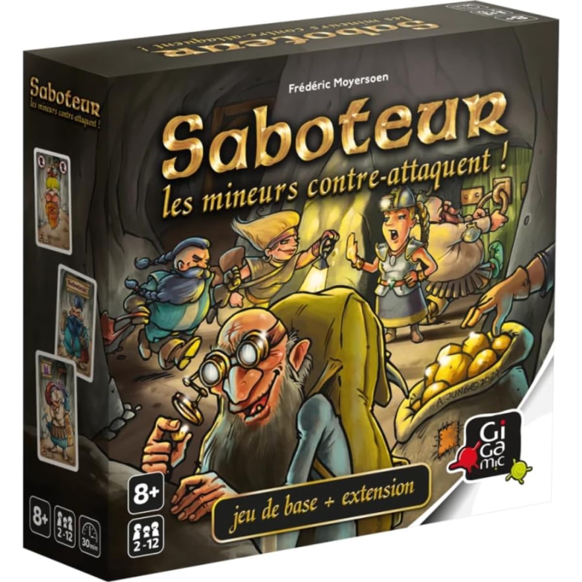 GIGAMIC AMMIN2 Saboteur 2-12 Players, 8+