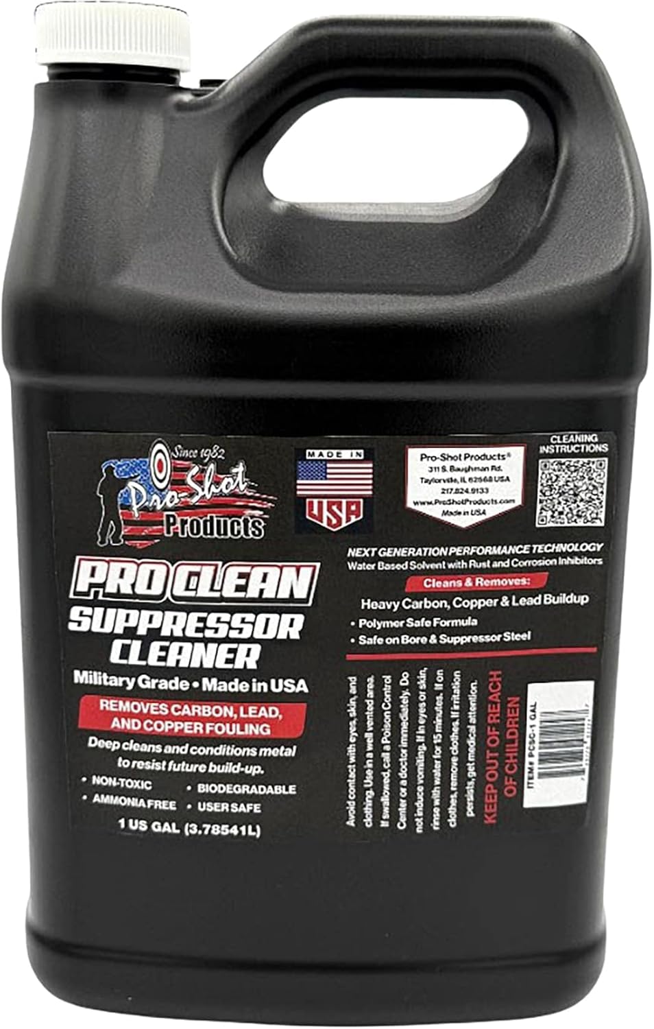 Pro-Shot Products 1 Gallon Pro Clean Suppressor Cleaner
