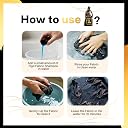 Figo Delicate Fabric Washing Shampoo 1L | Liquid Detergent for Dark Clothes, Wool, Silk & Delicates | Oud Fragrance | Color Care | Top Load, Front Load & Bucket Wash gallery image