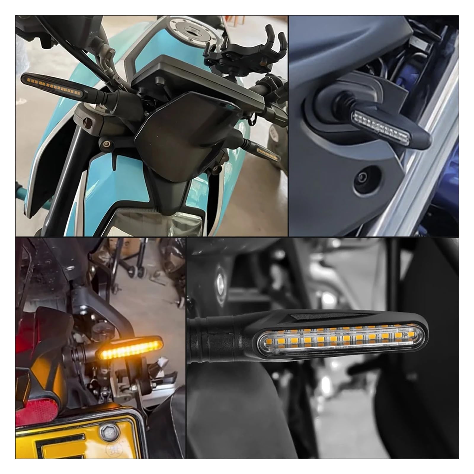Indicatori di direzione per moto LED universali Indicatoris Motos