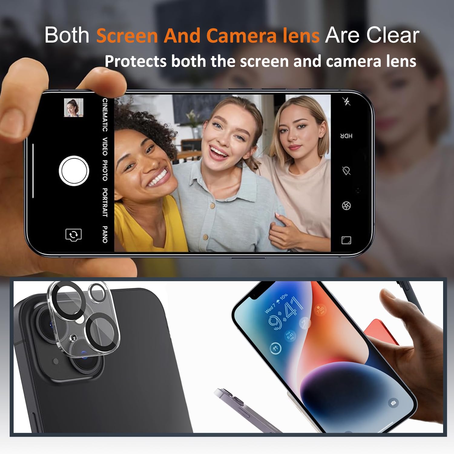 Amazon.com: siosaxdot For Apple iPhone 14 Tempered Glass Screen