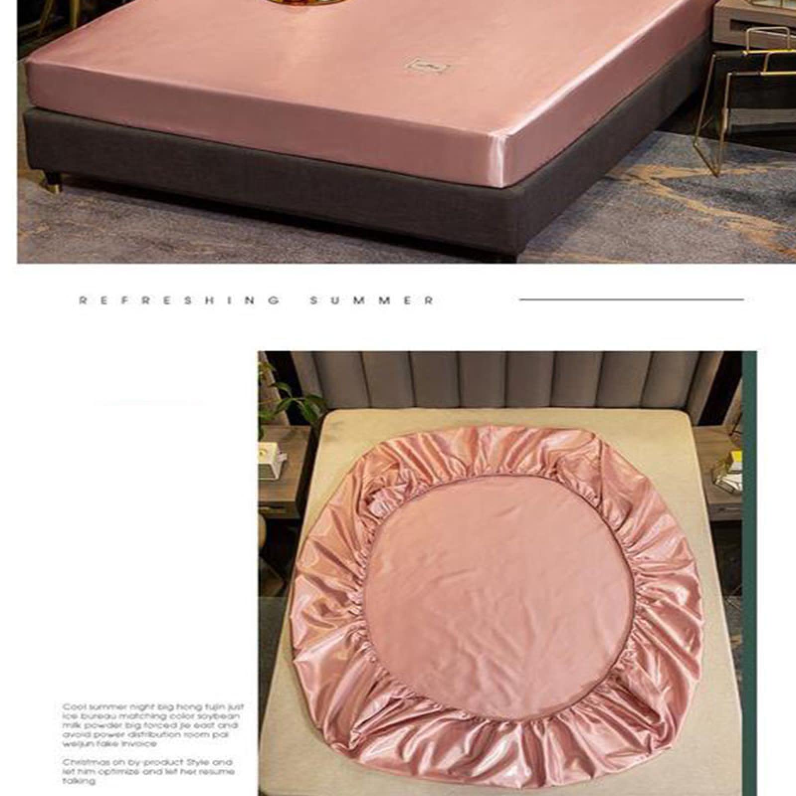 Tapis D'été En Latex Naturel Pour Dormir Nu En été, Drap De Lit En Soie