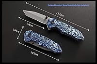 Vista 6 de Micarta cuchillo mango material losas cuchillos herramienta personalizada DIY para la fabricación de cuchillos Cuchillas en blanco