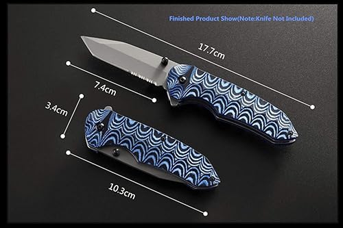 Miniatura 9 de Aibote Micarta - Cuchillos para cuchillos, manualidades