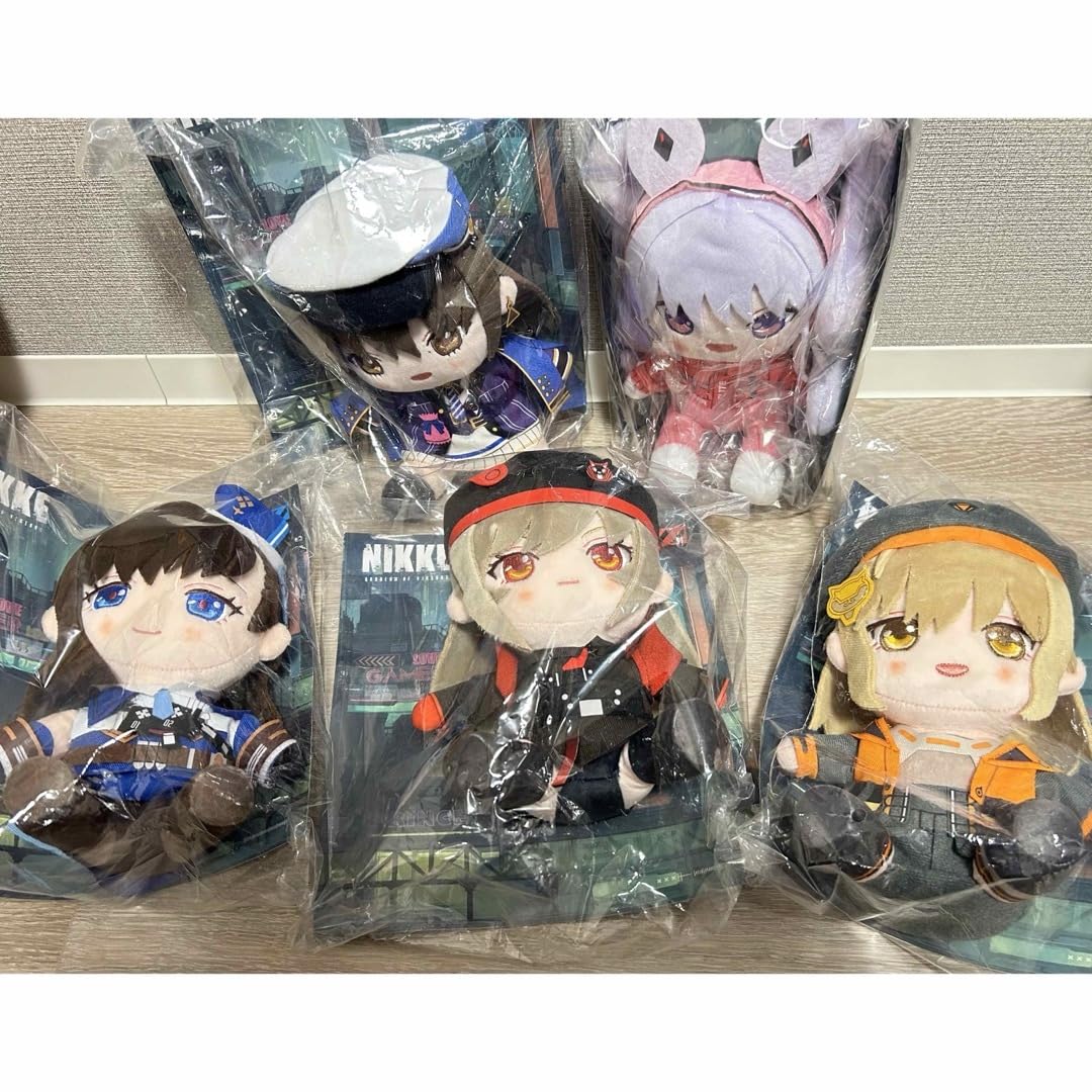 Amazon.co.jp: 5セットNIKKE ぬいぐるみ ラピ アニス マリアン