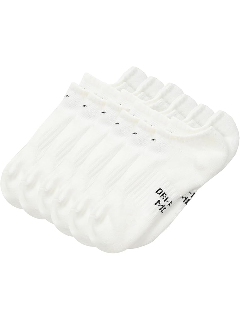 Black Nike Performance Cushioned No Show Training Socks 6-Pair Pack (Little Kid/Big Kid)