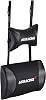 AKRacing Cushion Set, Replacement Headrest  Lumbar Support Set, PU Leather, Carbon Black