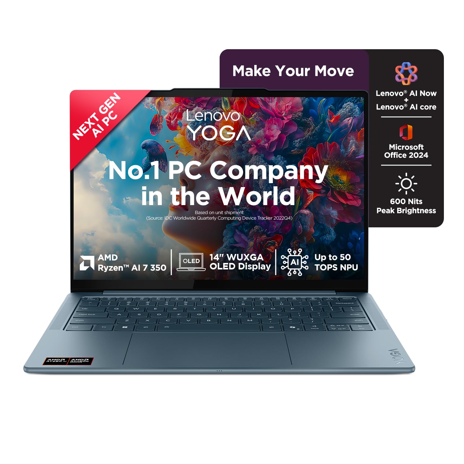 Lenovo Yoga Slim 7 AMD Ryzen AI 7 350 (32GB RAM/1TB SSD/14 (35,5