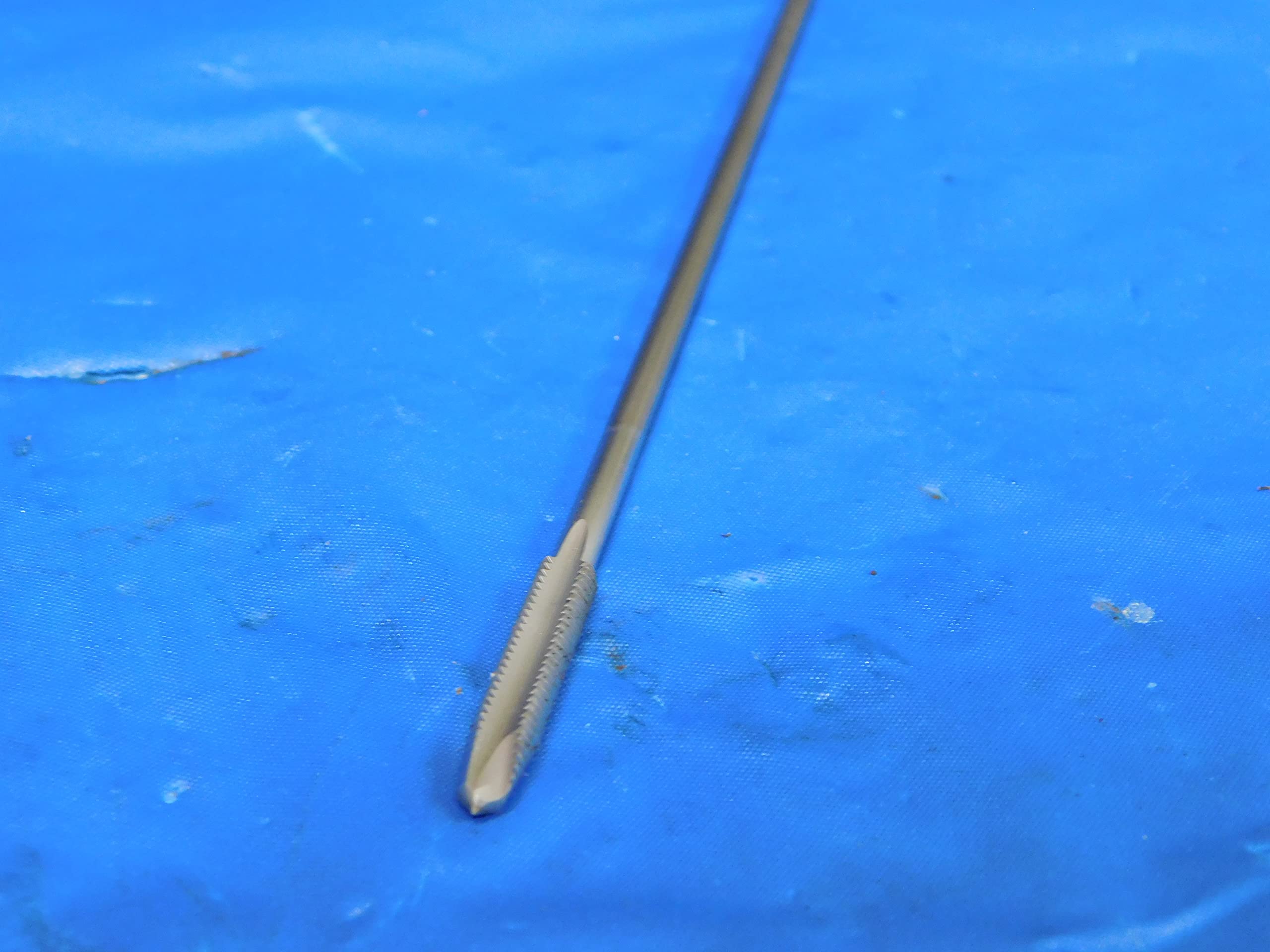 Dormer EP00TINM14 Series EP006TIN HSS-E-PM Spiral Point Machine Tap, Bright Finish, M14 x 2.00mm x 110mm