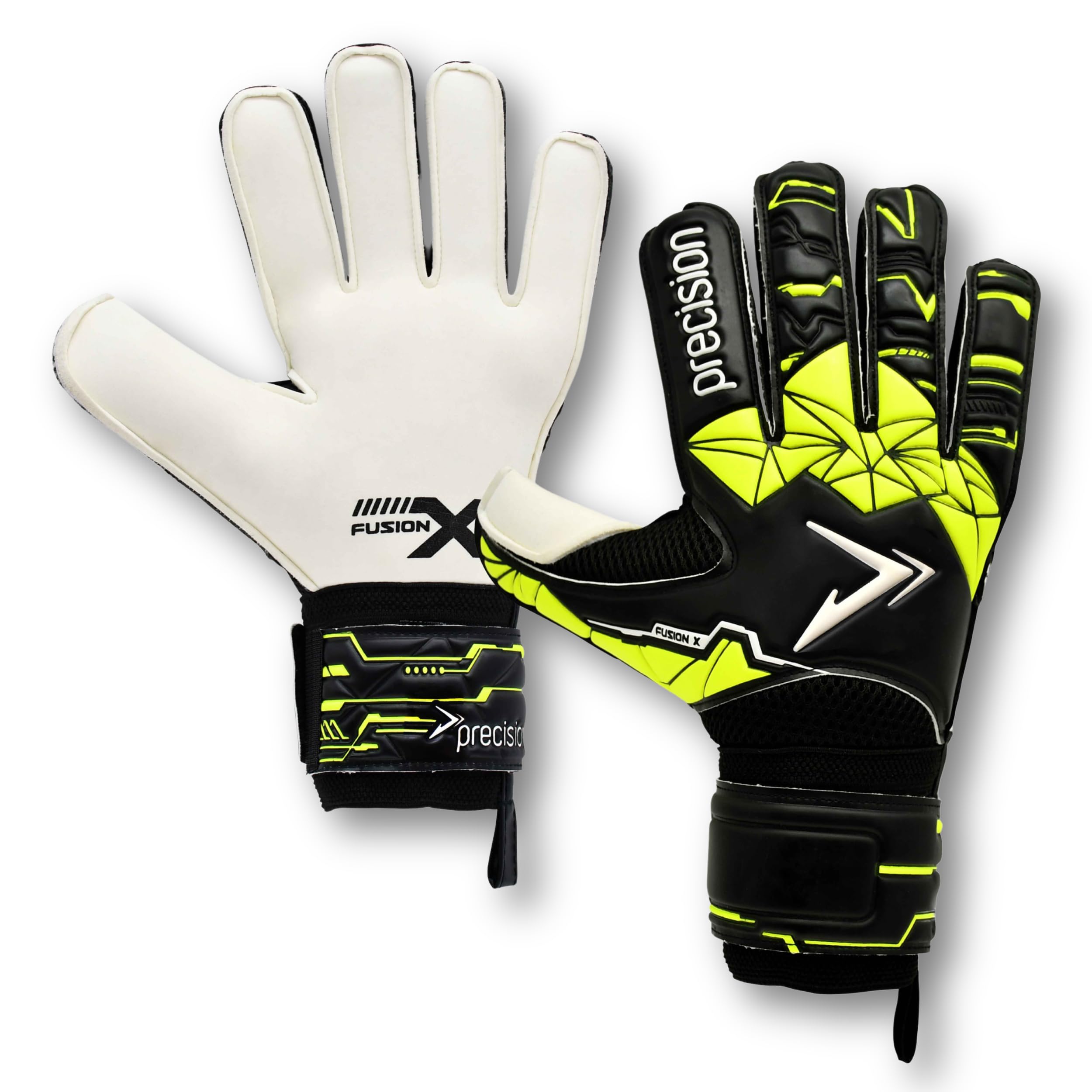 Precision Torwarthandschuhe Precision Fusion X Flat Cut Finger Protect