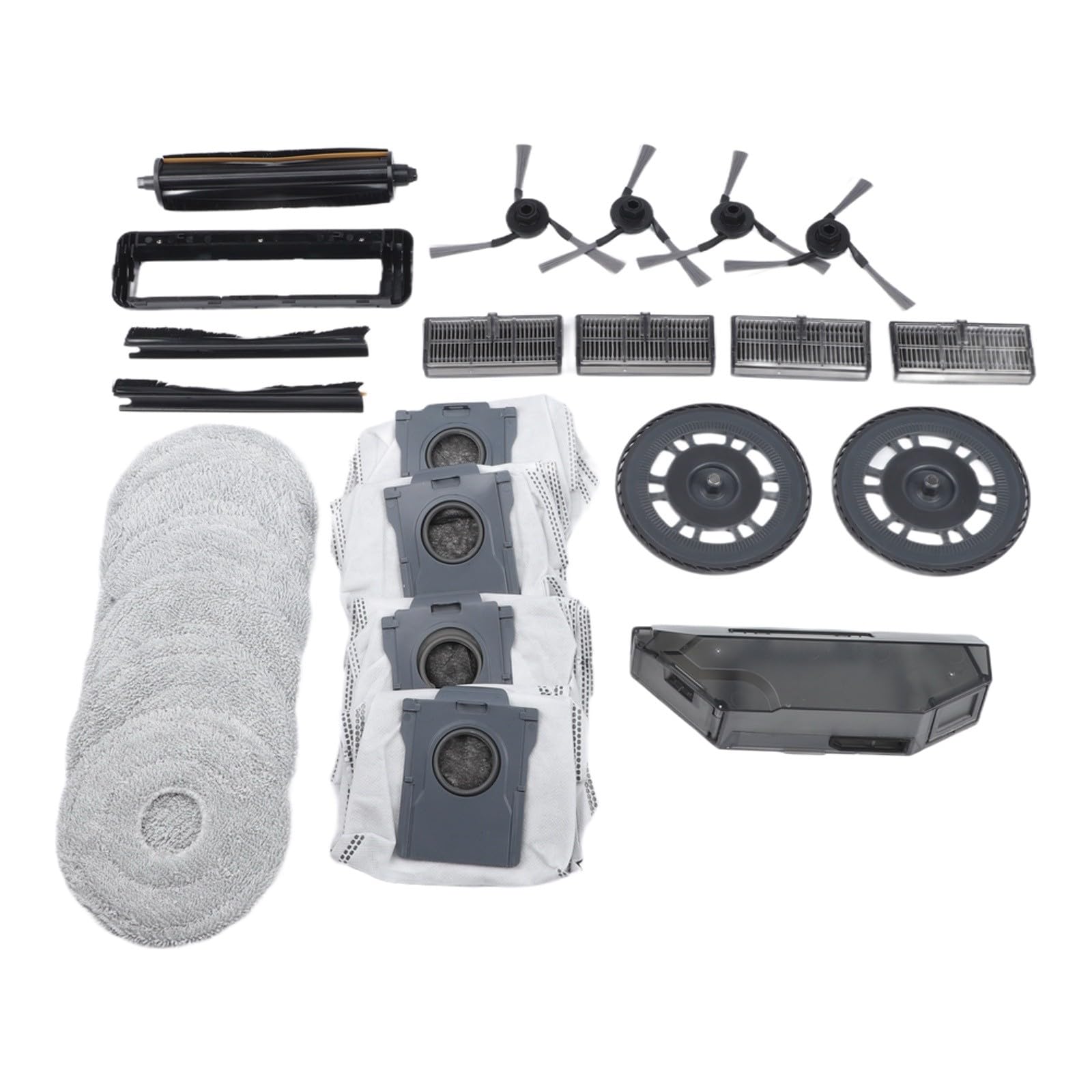 FUBESK For Pro Kit de repuesto para robot para aspiradora, accesorios de aspiradora, almohadillas de microfibra