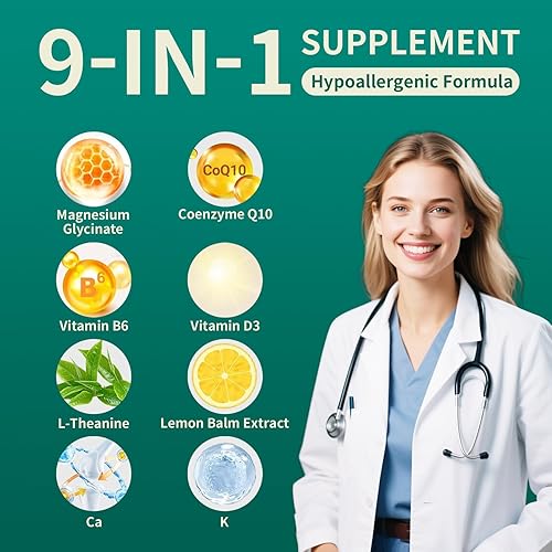 Miniatura 2 de Pureverve Gomitas de glicinato de magnesio de 300 mg, 90 unidades envueltas individualmente, fórmula de baja alergia, apoya la salud cardiovascular,