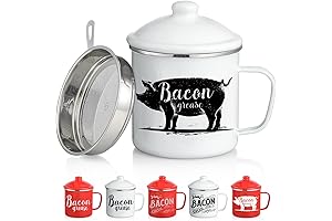 VITEVER 46OZ Large Capacity Bacon Grease Saver
