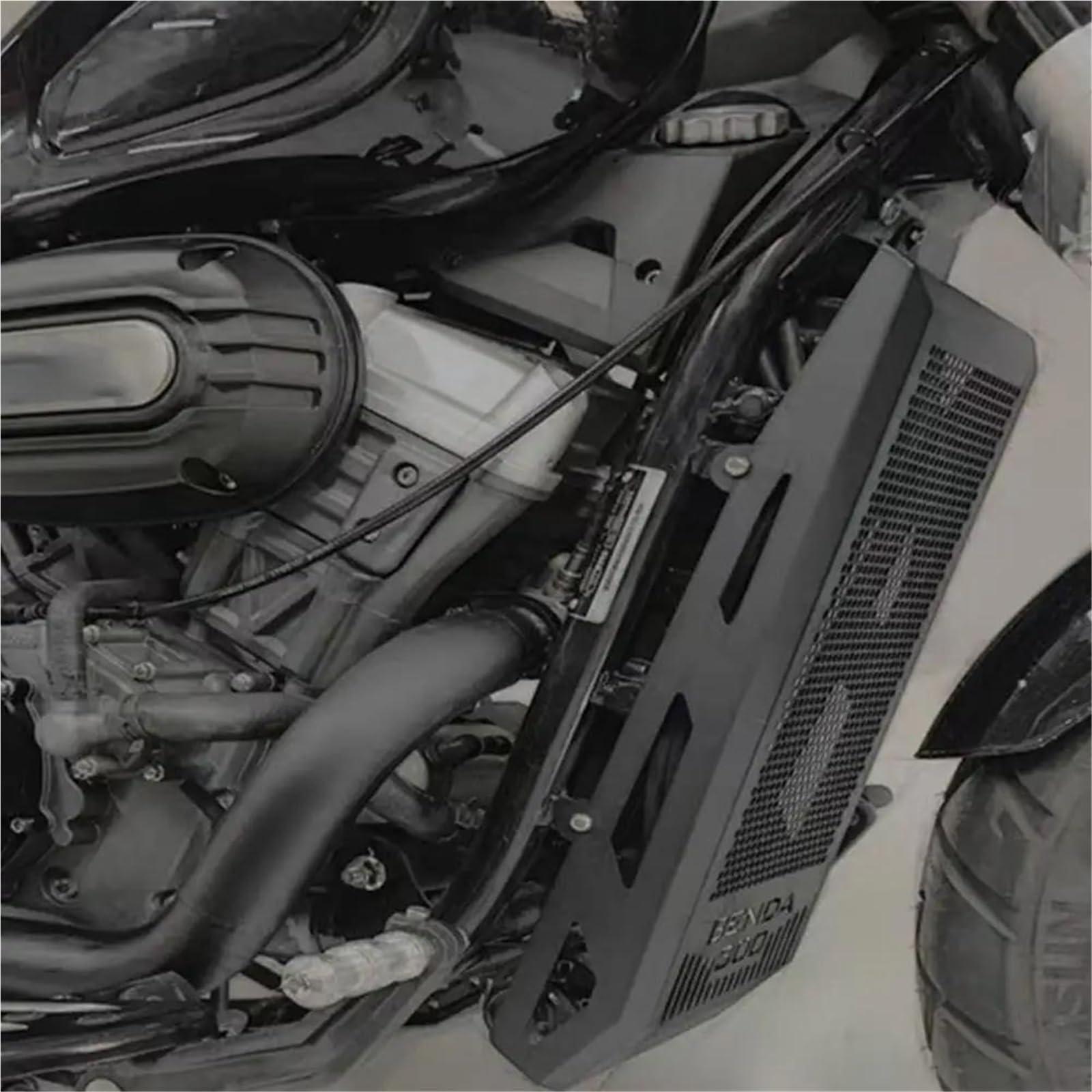 Ochrona chłodnicy motocyklowej Osłona Chłodnicy Motocykla Osłona Ochronna Część Motocyklowa Do BENDA BD 300 BD300 2020-2022 Kratki motocyklowe