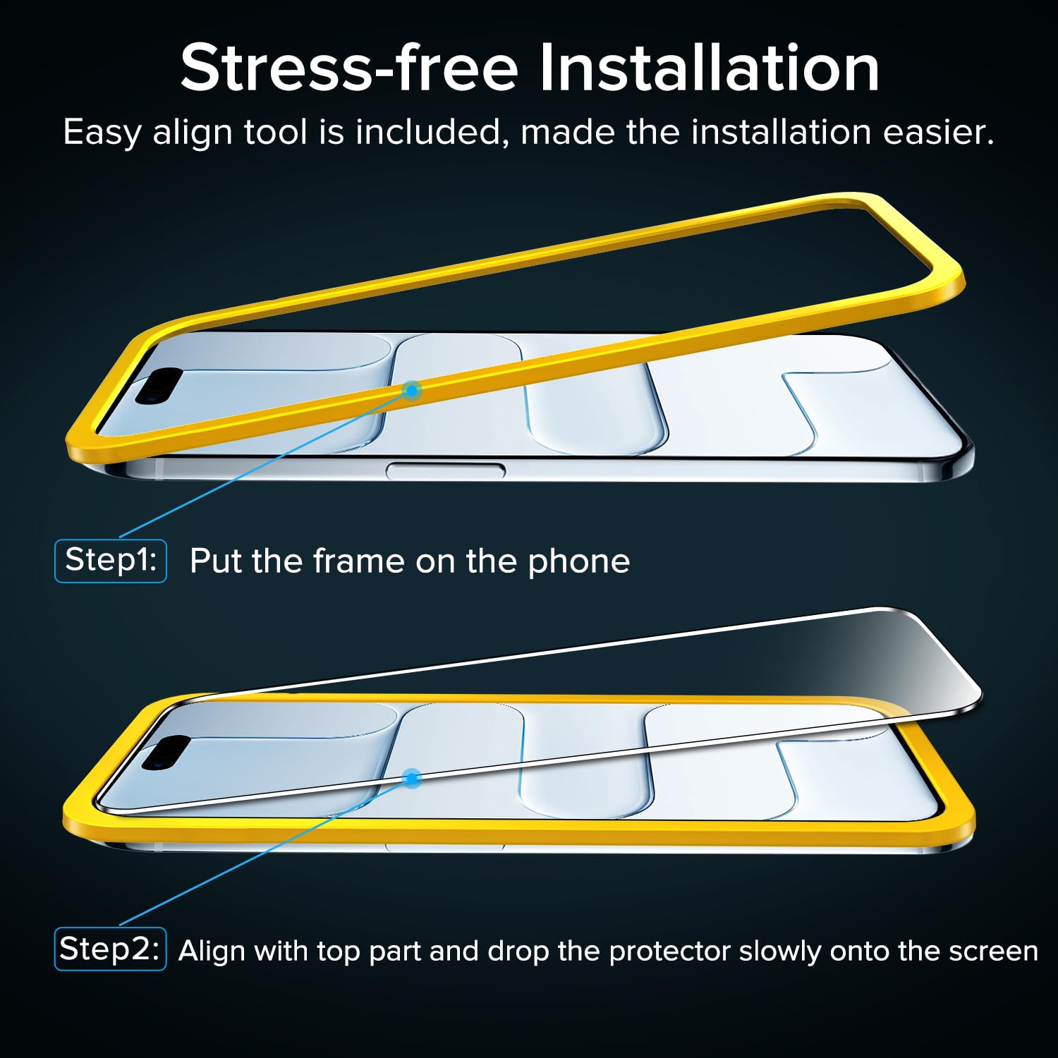 iVoler 2 Pezzi Pellicola Vetro Temperato per iPhone Air/iPhone 17 Air 6.5 Pollici, con Strumenti di Installazione, Pellicola Prottetiva Anti Graffio, Durezza 9H, HD Trasparente, Senza Bolle