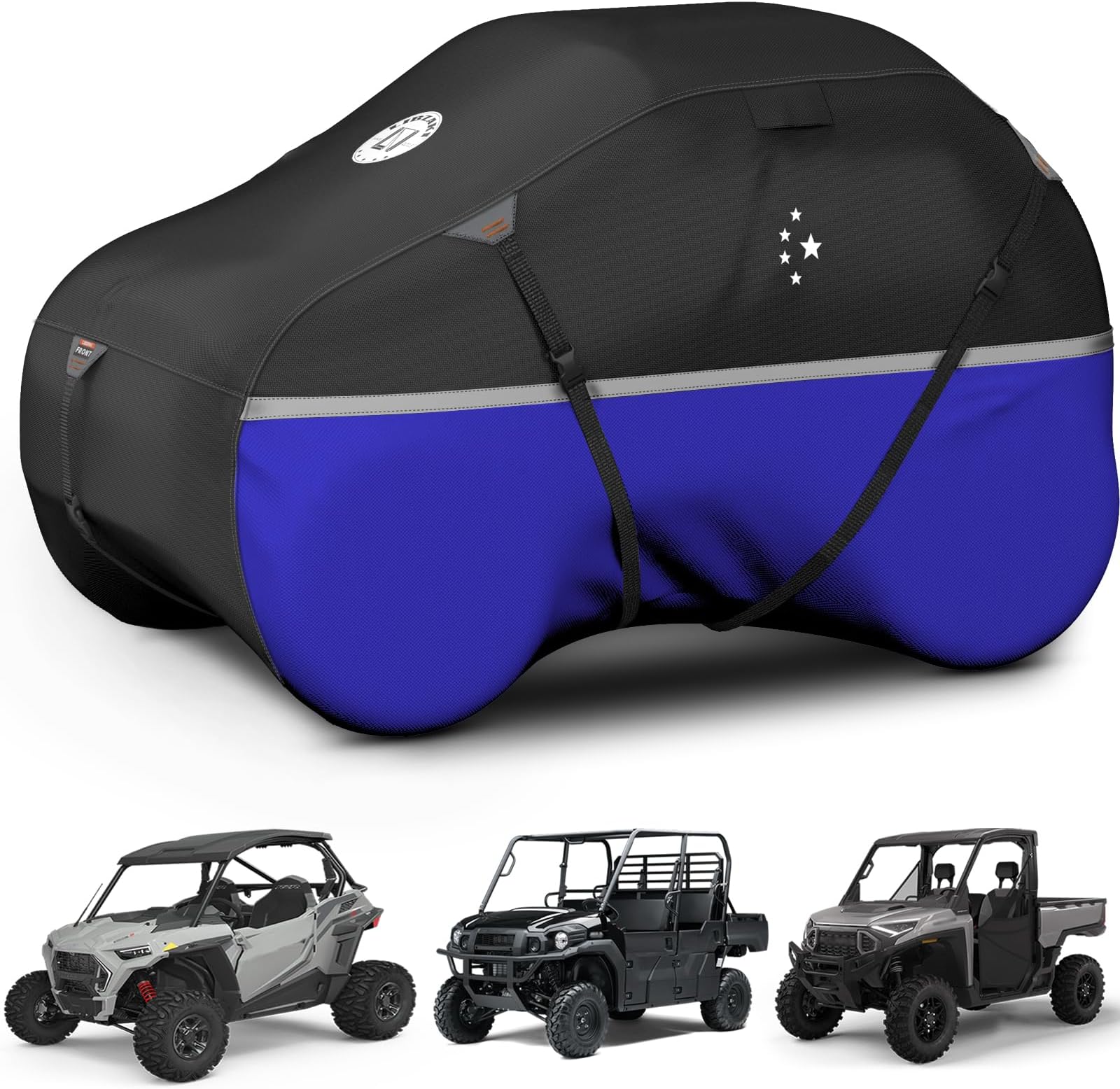 Can-Am Maverick Cover Waterproof Utility Vehicle Storage Cover For Can-Am Maverick 1000R XMR DPS 4x4 - NEVERLAND Brand Can Am Defender Storage Box - Foto 8