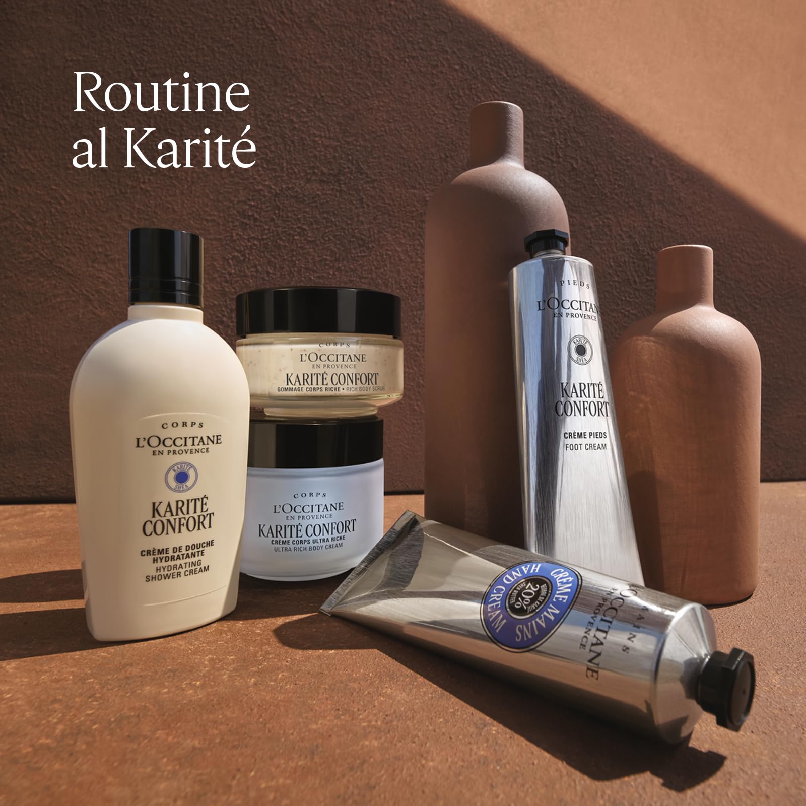 L'OCCITANE - Crema Piedi Karité Confort - Pelli secche - Nutre e ripara - Prodotto in Francia