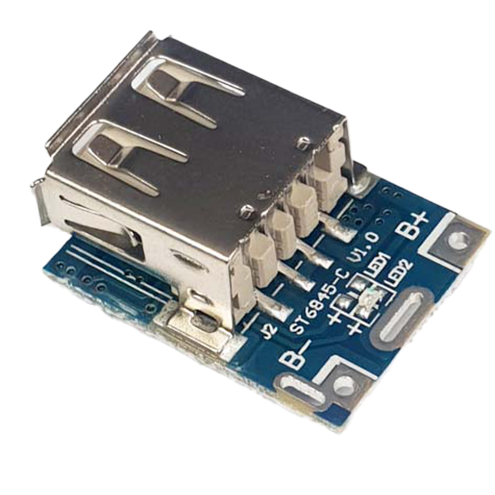 Maxwell USB 5V Step-Up Booster - Lithium Battery Charging and Protection Module for Power Bank-image-40