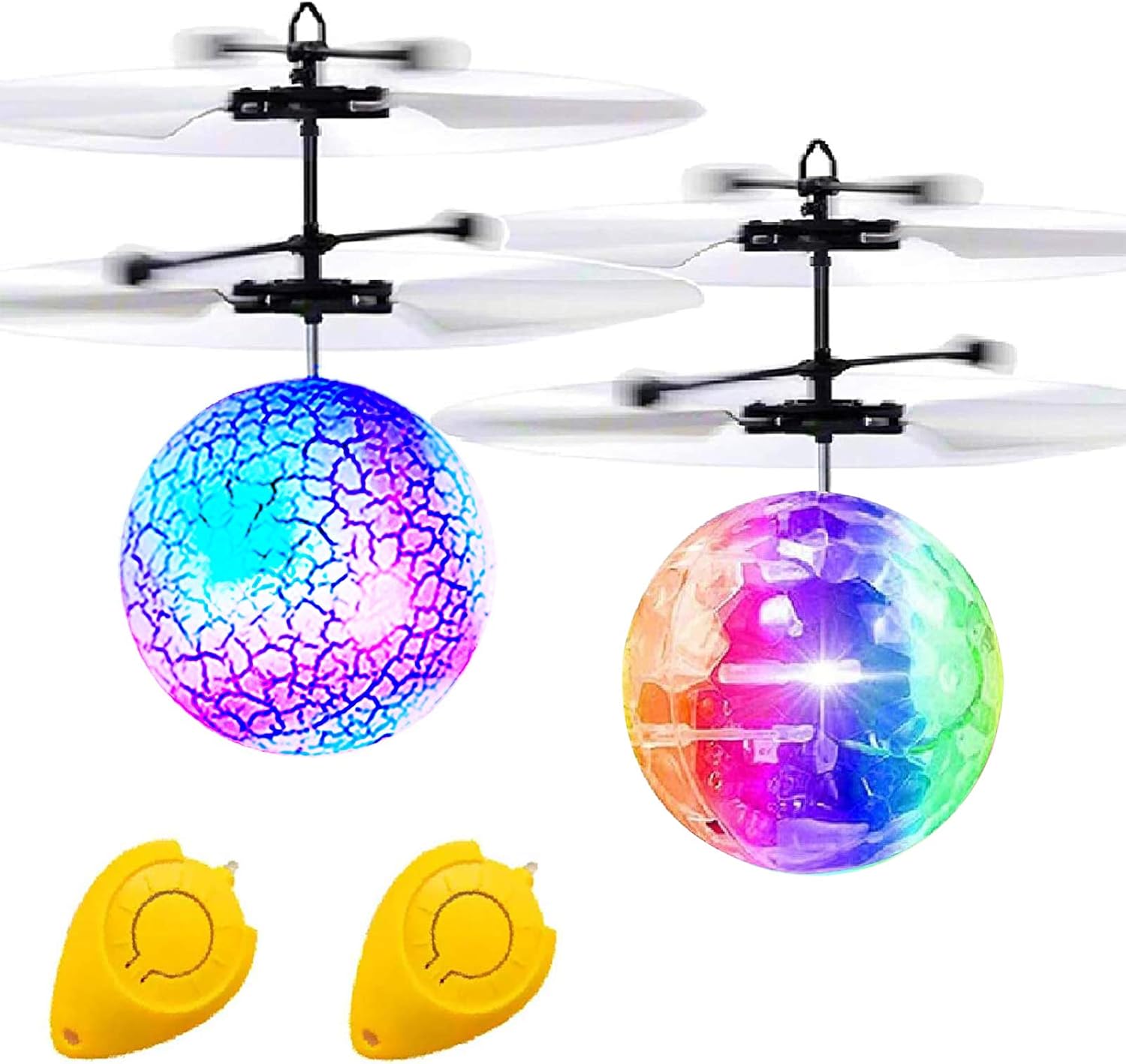 2 Pack Flying Ball Kids Toys, RC Toys Easter Basket Stuffers for Boys Girls...