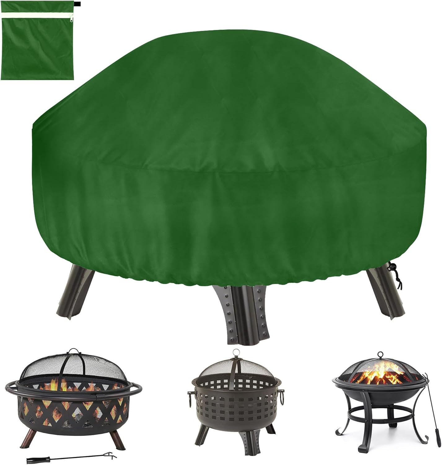 Kingshion 22-32 Inch Fire Pit Cover Review: Best Waterproof Protection for Backyard Fire Pits