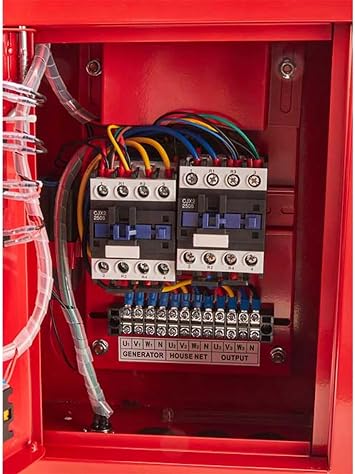 ATS box for three-phase generator
