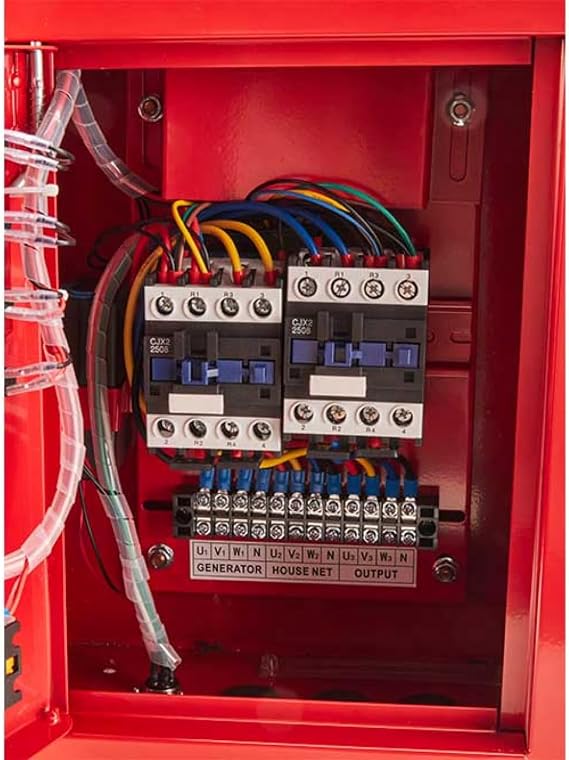 ATS box for three-phase generator