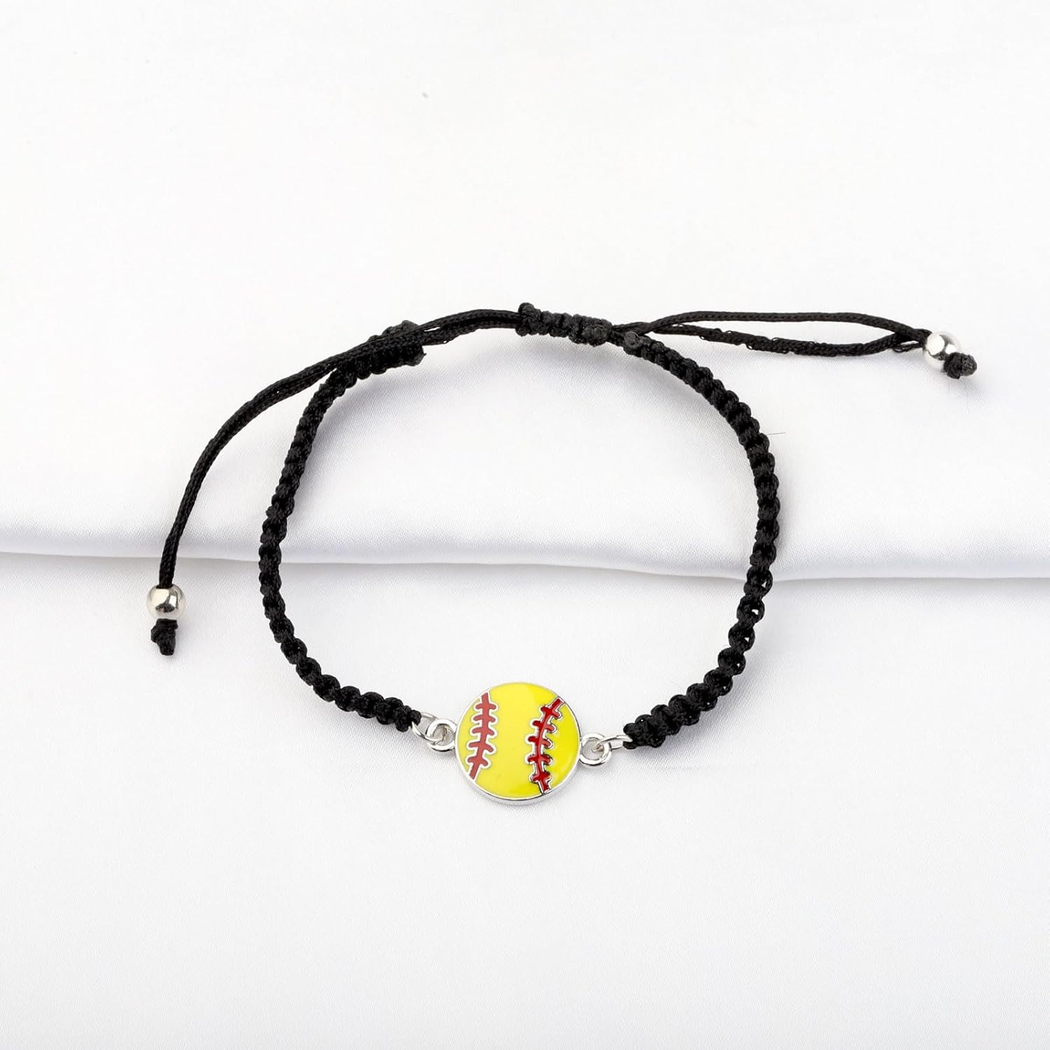 FUSTMW Softball Necklace & Bracelet - Softball Gifts for Women & Players - Image 3
