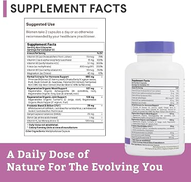 Nutritional Roots Menopause Supplements for Women and Perimenopause Support