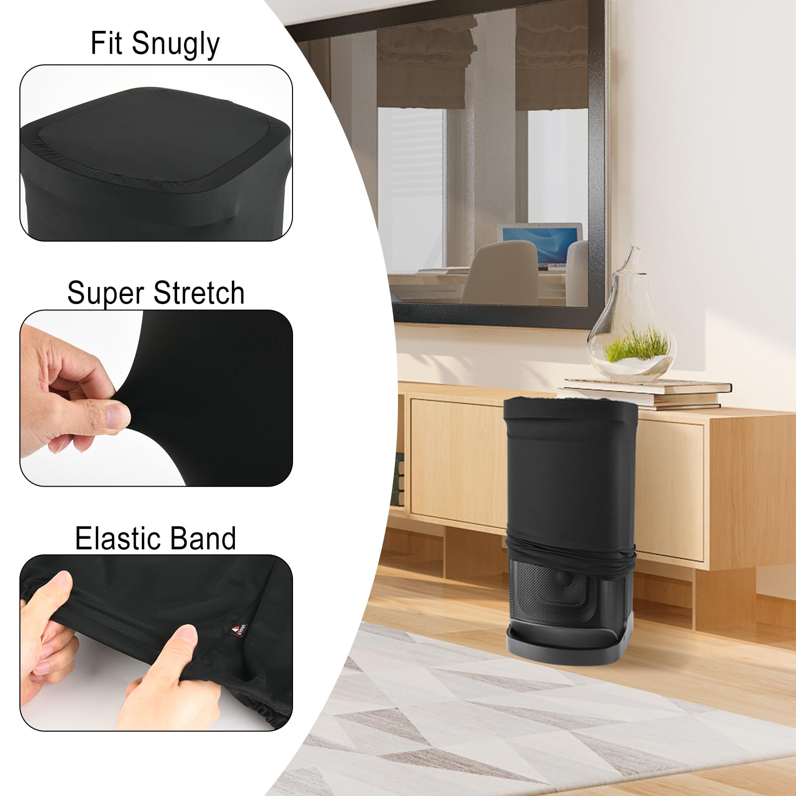 Yhenlovtt Housse Anti-poussière En Nylon Pour Haut-parleur