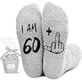 HAPPYPOP 65TH 70TH Birthday Gifts - 61 62 63 64 65 66 67 68 69 70 Birthday Socks for Men