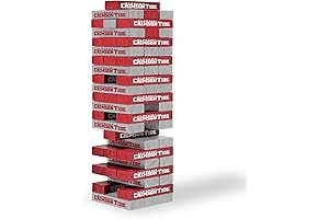 NCAA College Tabletop Stackers Block Game - Perfect Gift for College Football...