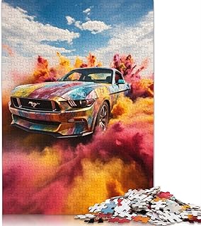 Comprar Ford Mustang Color Pop Puzzles Imposible,desafío para Adultos Juego Educativo 1000 Piezas Obra De Arte De Juego De para Adultos, Regalos A Partir De 14 Años 1000pcs (38x26cm)