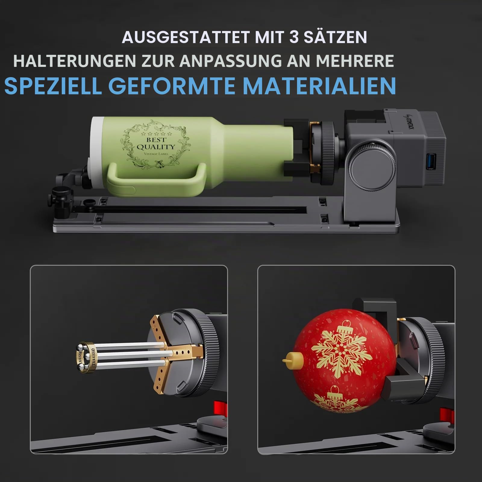 ATOMSTACK A20 Pro V2 Laser graviermaschine 20W Laser Cutter mit R8 Multifunktions-Drehrolle F4 Wabenplatte Hochpräzisions-Lasergraviermaschine für personalisierte Geschenke, Visitenkarten, Metall