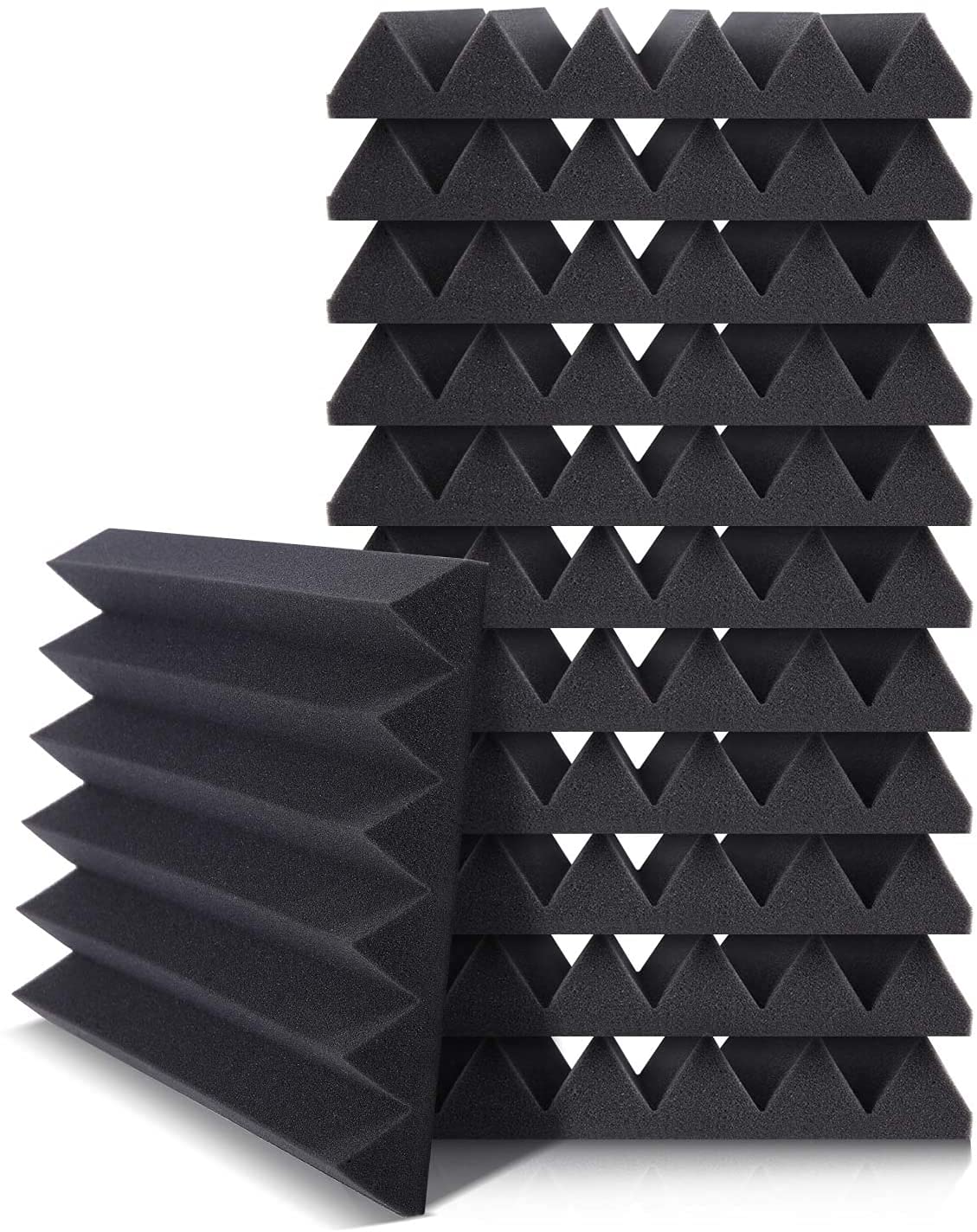 Acoustic Foam Panels 24 Pack, Ohuhu Acoustic Panels Studio Foam 5 cm/2