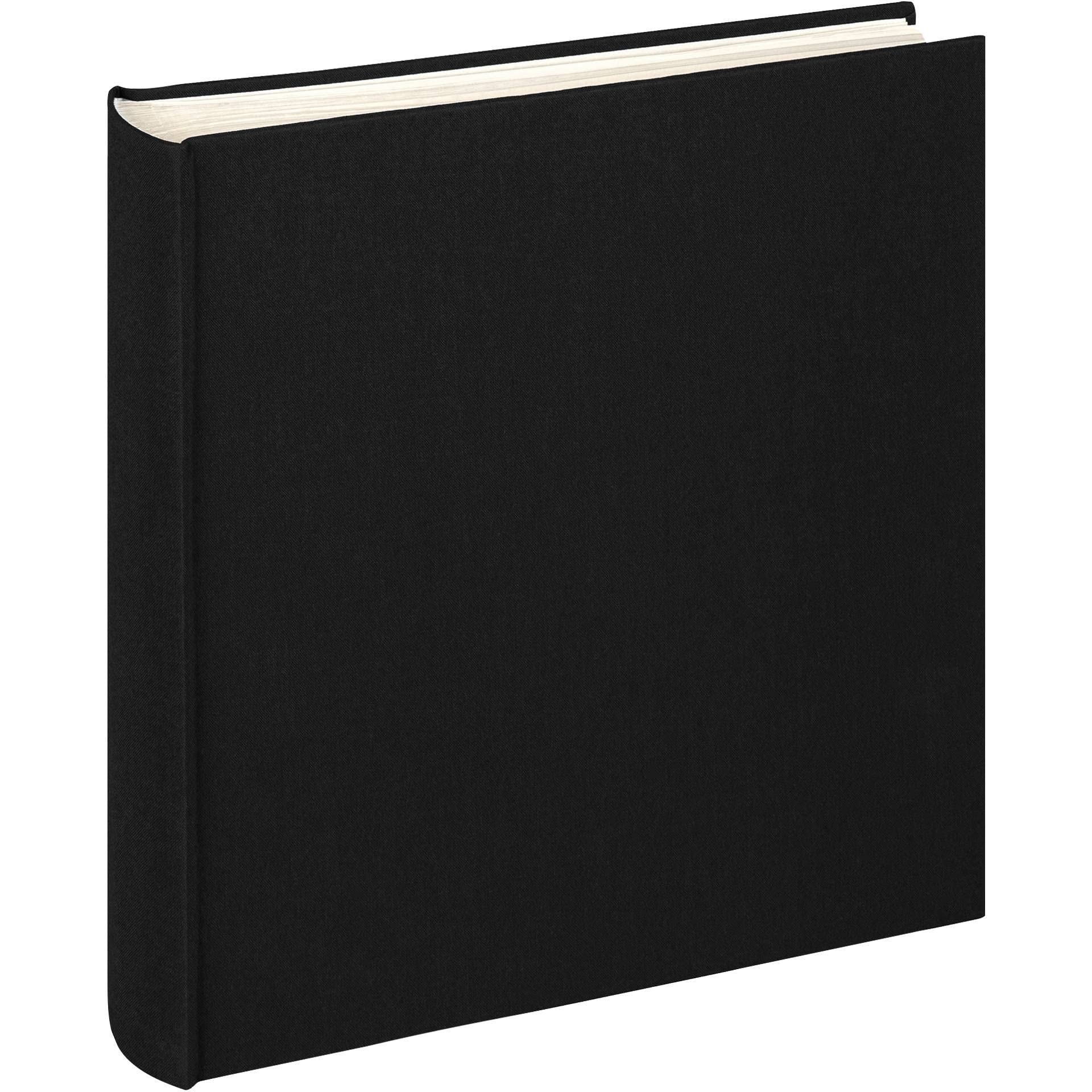 Walther Design Photo Album Black 30 x 30 cm Linen, Cloth FA-508-B
