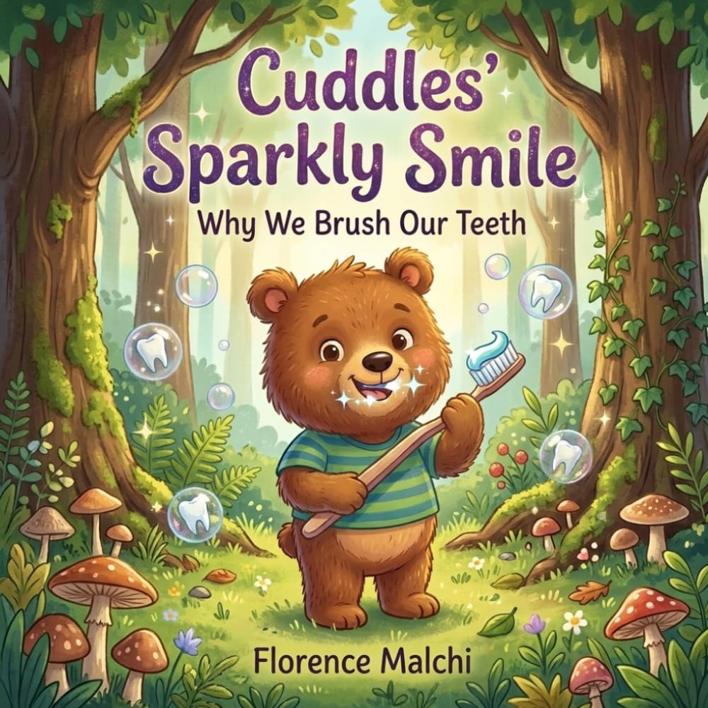 Cuddles' Sparkly Smile: Why We Brush Our Teeth: A Fun and Educational Children's Book About Brushing Teeth, Dental Hygiene, and Fighting Sugar Bugs: 4 (Healthy Habits with Cuddles)