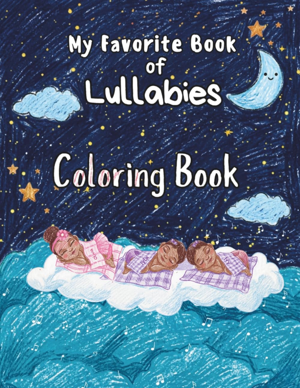 My Favorite Book Of Lullabies: Coloring Book