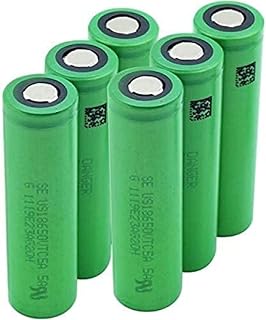 Aa Rechargeable Battery Rechargeable Li Ium Battery 3.7V 2600Mah 18650Rechargeable Lithium Battery 5A 6Pcs