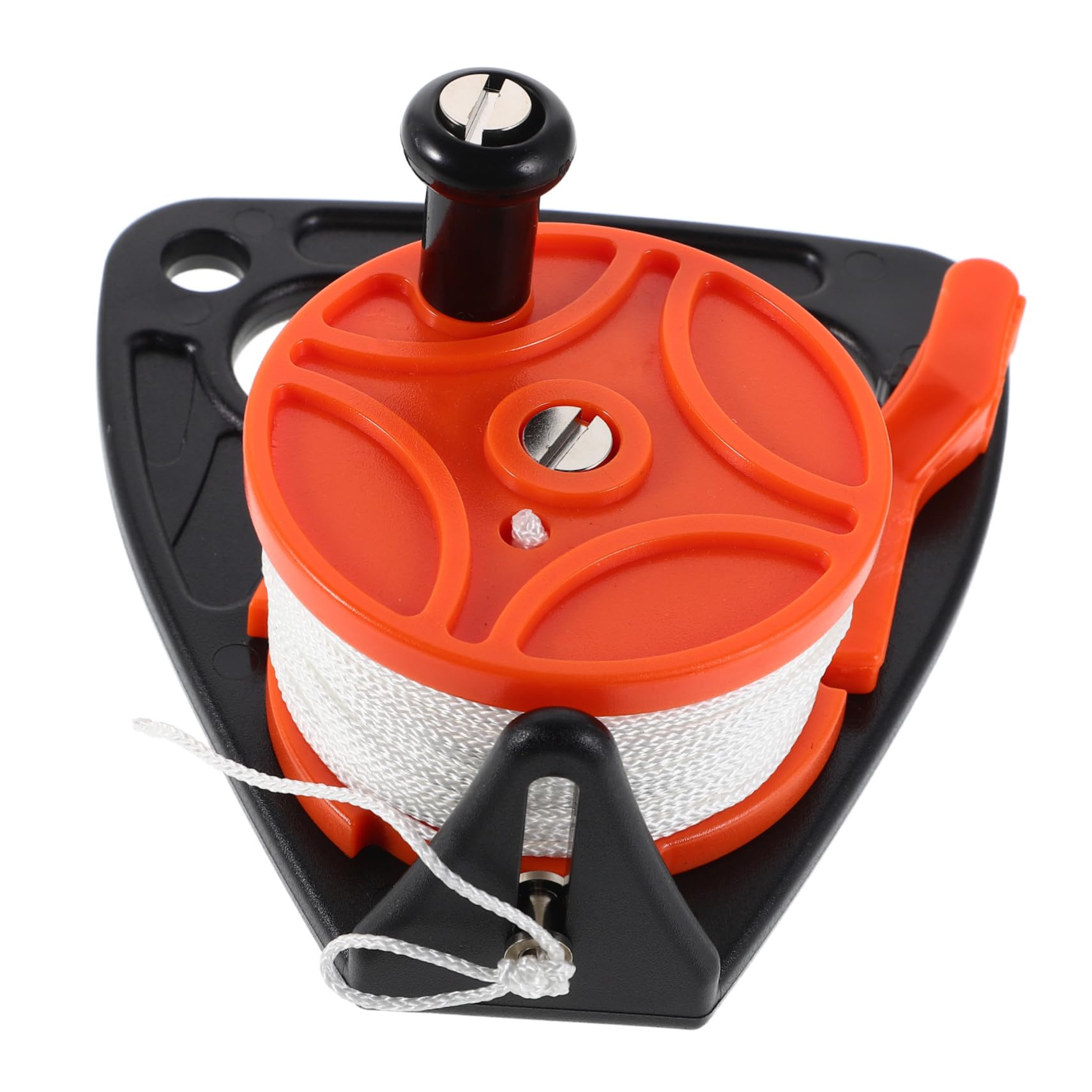 Línea de buceo 46m con carrete de buceo resistente e interruptor de parada para kayak 8