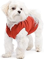 Vista 67 de Goldpaw - Chaqueta elástica de vellón para perros pequeños, suéter súper suave y cálido para perro, chaleco de suéter para mascotas para otoño e