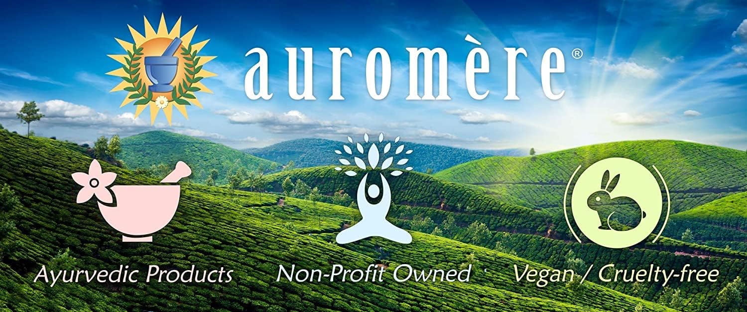 Auromere Ayurvedic Herbal Toothpaste, Cardamom Fennel, Foam Free - Vegan, Natural, Non GMO, SLS Free, Fluoride Free, Gluten Free, with Neem & Peelu (4.16 oz), 3 Pack