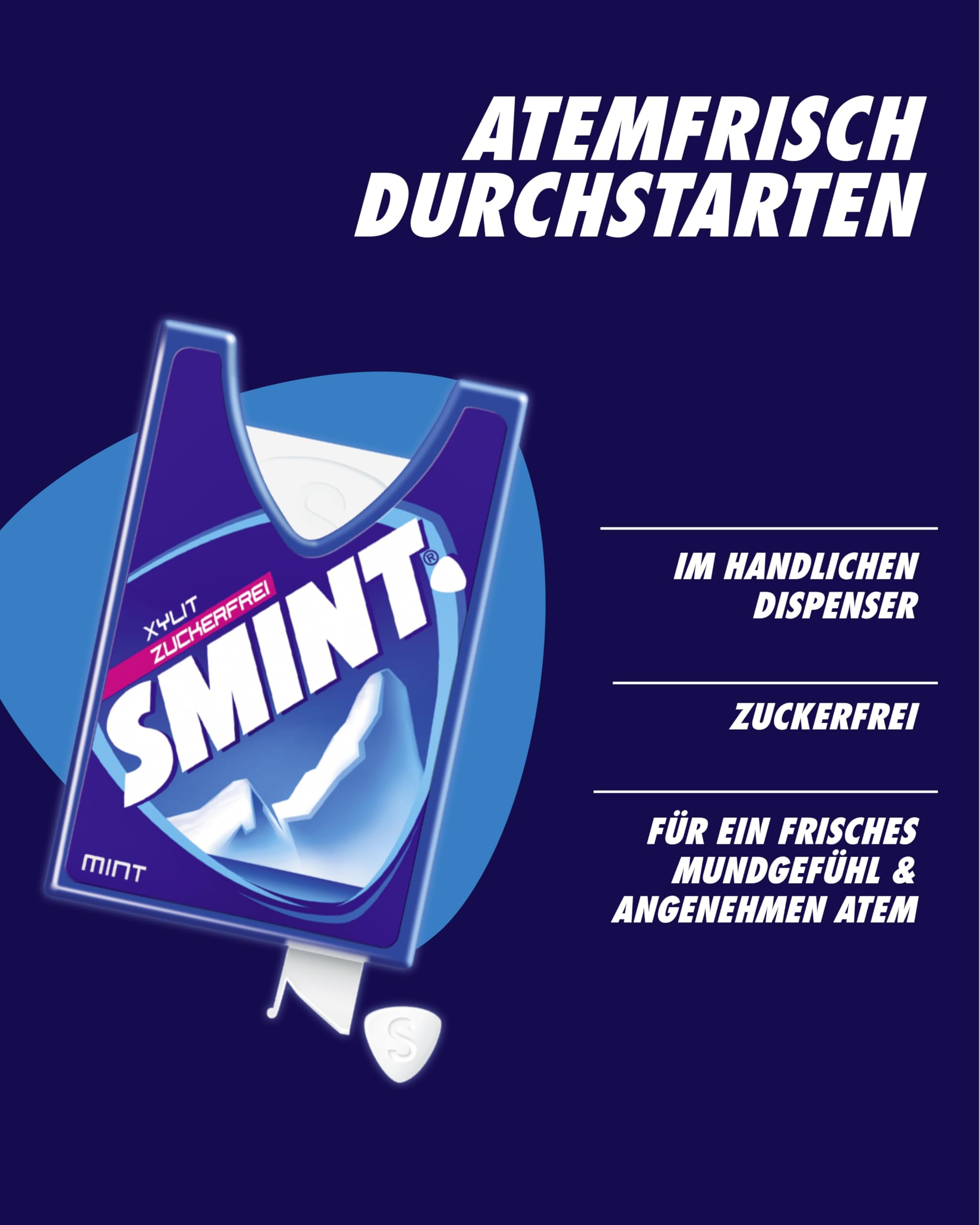 Amazon.com : Smint Dental Mint Flavour Sugar Free with Xylitol 8g