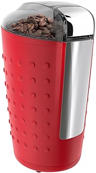 Vremi Electric Coffee Grinder - 150 Watt Portable Coffee Bean Grinder with Easy Touch Settings Stainless Steel Blades...