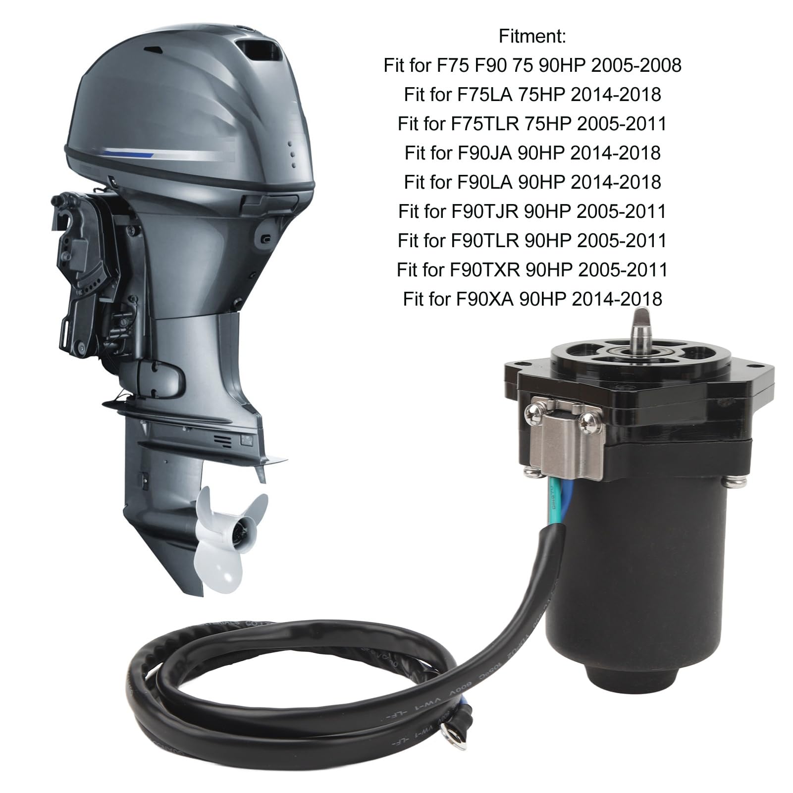 サイズ　F７５　M Amazon.co.jp: 6D8 43880 00、標準 OEM フィットチルトモーター